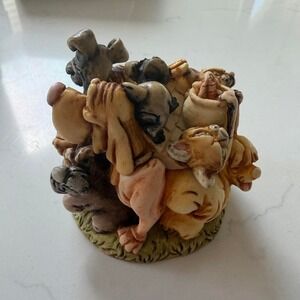 Harmony Kingdom Disney Lady and the Tramp Treasure Box Trinket Disney Gallery